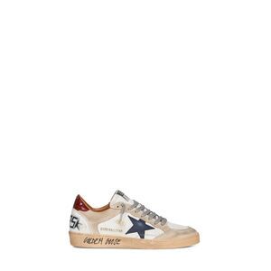 Golden Goose Men Leather And Suede Ball Star Sneakers